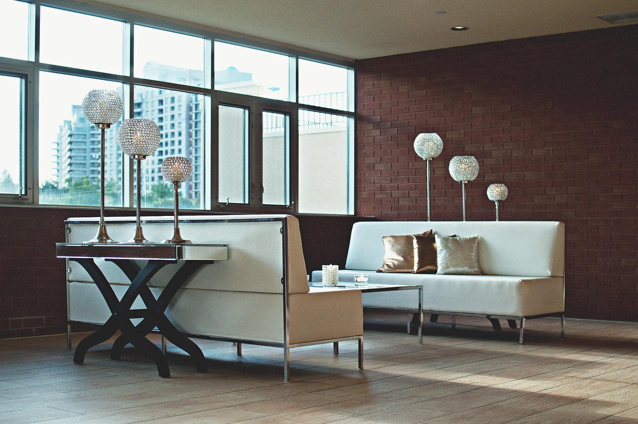 Small apartment interior storage
